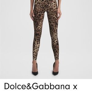 Dolce & Gabbana Leopard Print Women's Catsuit